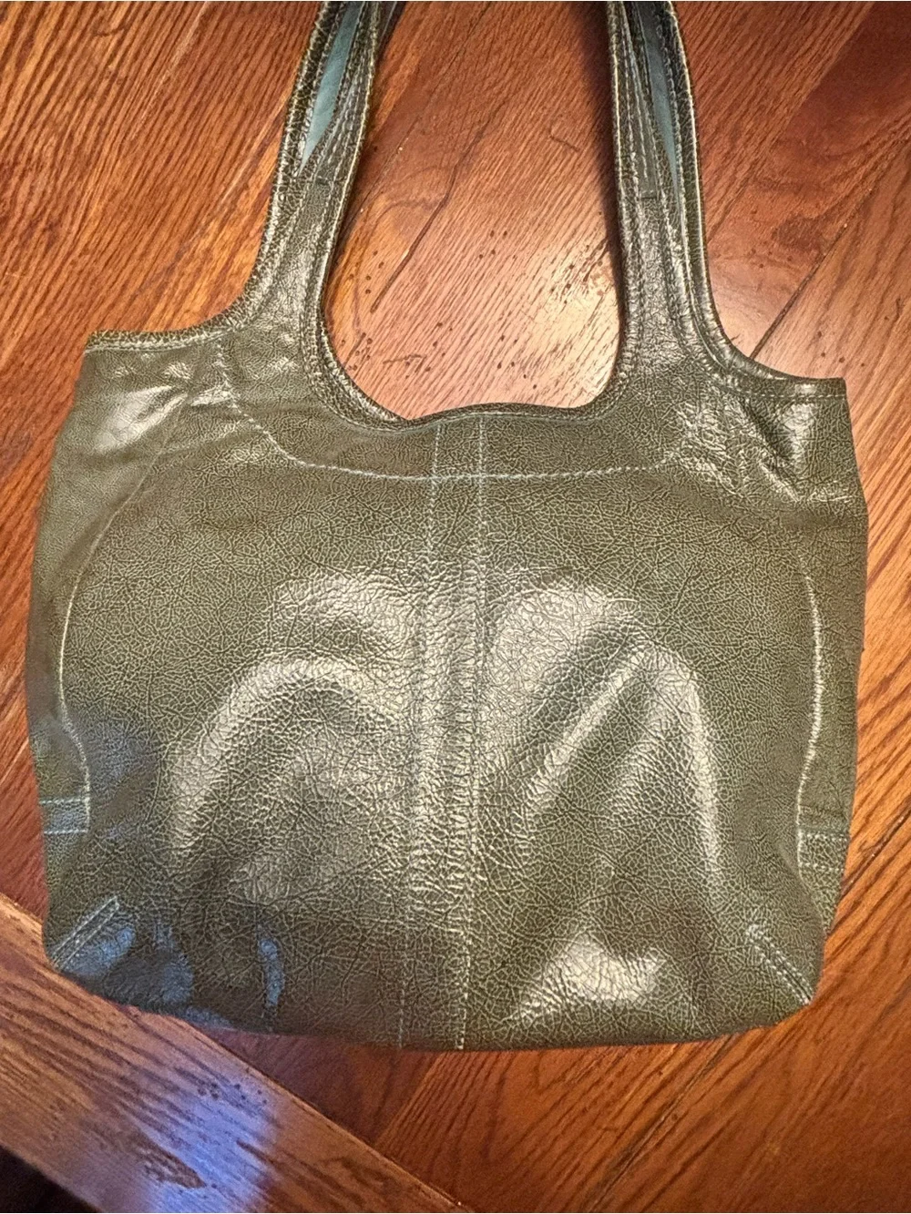 Coach Legacy Ergo Patent Leather Tote 11012 Metallic Green 65th Anniversary